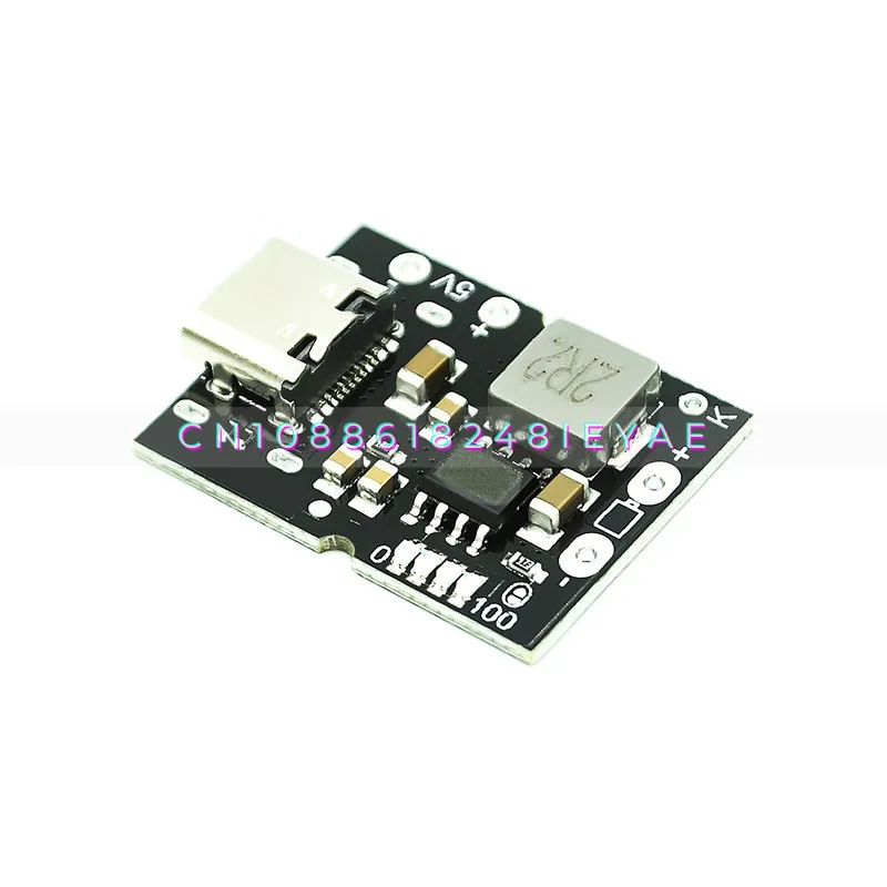 

High-precision 5V2A Charging and Discharging Integrated Module Type-C Input, Compatible with 4.2V Lithium Battery