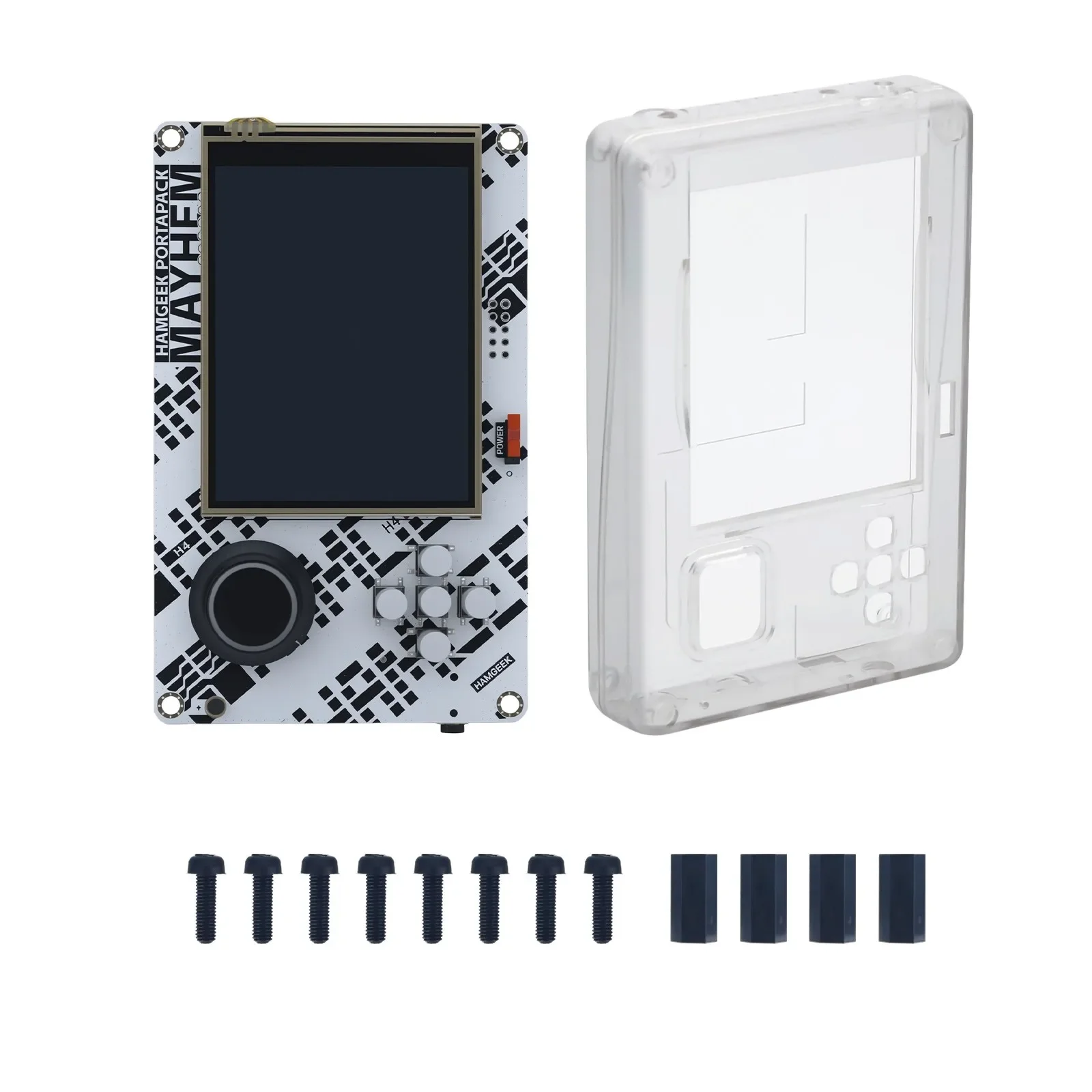 2026 HAMGEEK Portapack H4 Mayhem Comes with Plastic Shell for HackRF One R9C R10 R10C Software Defined Radio