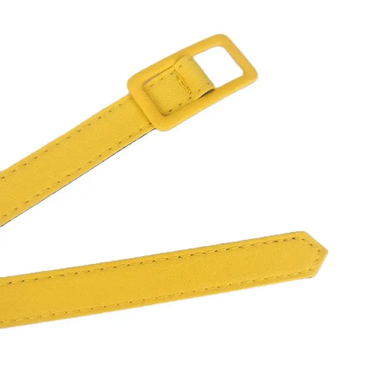 Ceinture décorative jaune Simple, élastique, mode polyvalente, large, accessoires pour robe pour femmes, couverture de taille pour pull
