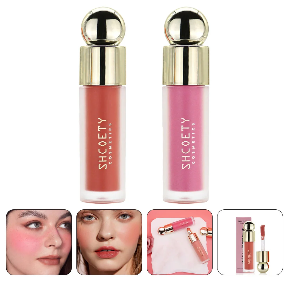 Hydrating Blush Cream Cheek Blusher Highlighter Makeup Multifunction Liquid Blouses for Girls