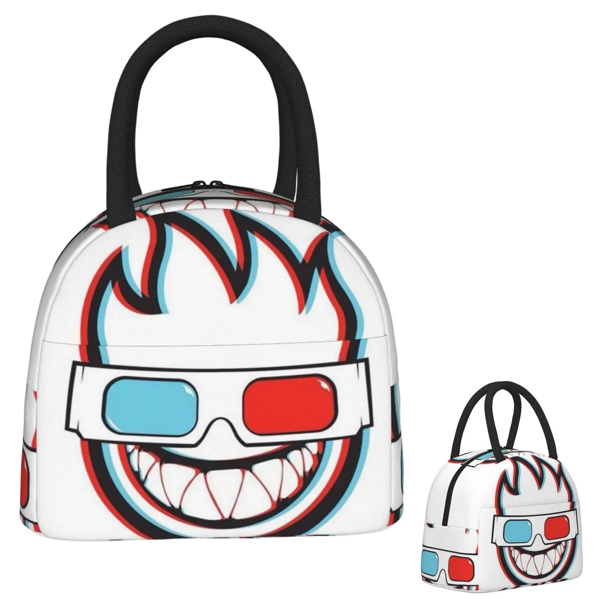 

Spitfire Скейт Сумки для обеда Изолированная коробка для бенто Портативная сумка для обеда Герметичные сумки для пикника Сумка-холодильник для женщин Студенческая работа