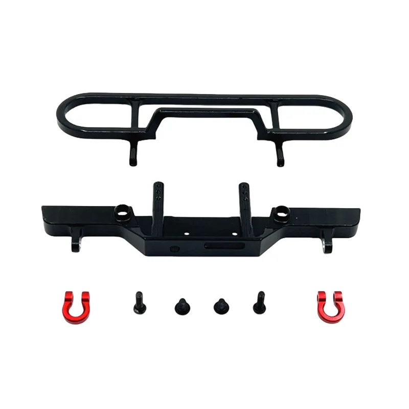 Metal Upgrade Remote Control Car Front Bumper Fit For FMS 124 FCX24M Camel Trophy D90 D110 Discovery of the First Generation