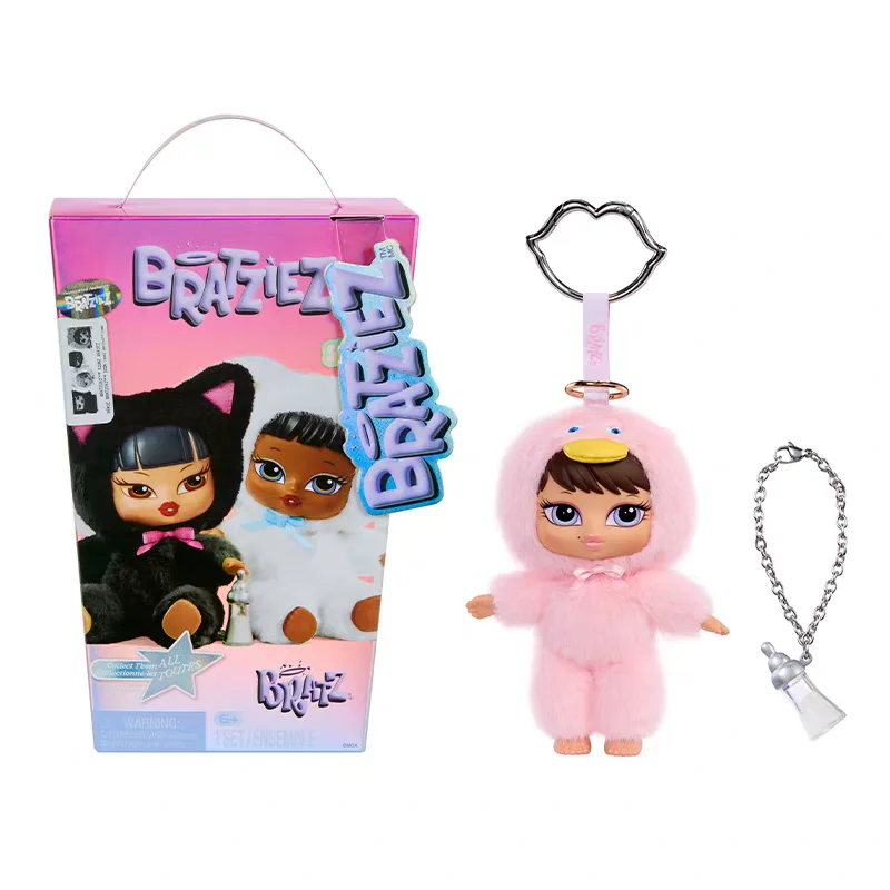 New in Stock 20cm Original Bratzz Bratziez Iconz Dolls Series Plush Pendant Charm Keychain Cute Doll Ornament Collect Toys Gift