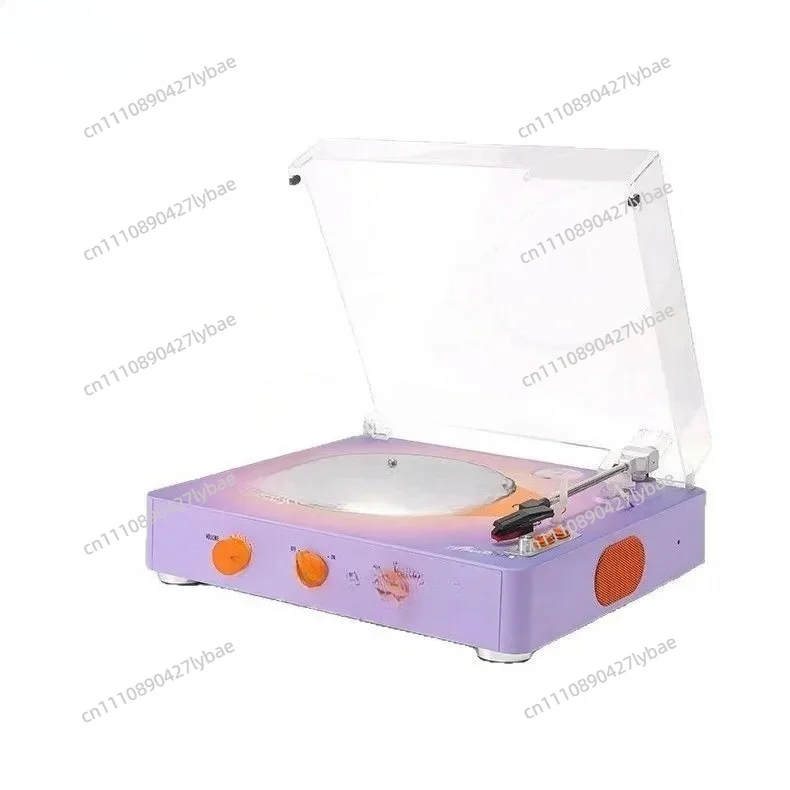 Retro vinyl record player bluetooth speaker multi-functional all-in-one