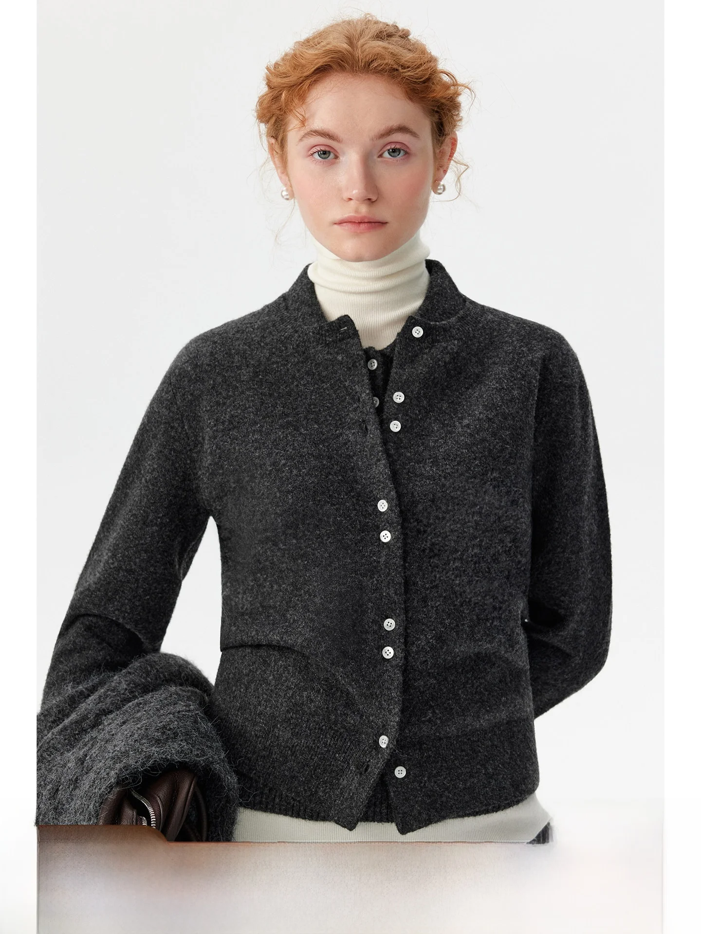 

Комплект из двух предметов: вязаный жилет и кардиган из смесовой шерсти, винтажный стиль, теплый, длинный, на пуговицах, повседневная одежда для женщин