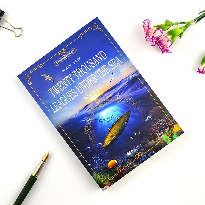 Twenty Thousand Leagues Under The Sea by Jules Verne Discover the Marvels and Dangers of the Deep Sea. (Full English Edition)