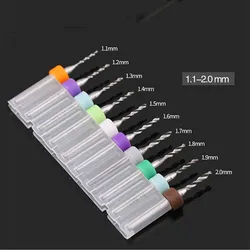 10pcs1.0mm -2.0mm Carbide Dremel PCB Drill Bits Set Print Circuit Board Tungsten Carbide Engraving Tool