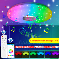 33cm Modern LED Ceiling Lights Remote Control Home Lighting APP bluetooth Music Light Bedroom Smart Full Color RGB Ceiling Lamp