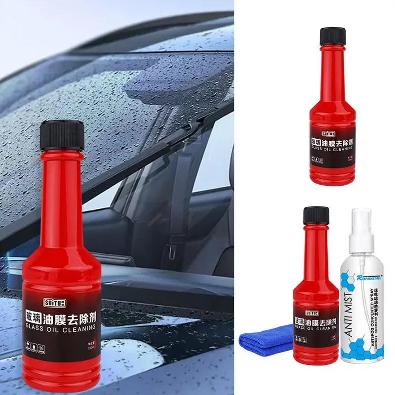 

Long Service Life Car Glass Oil Film Removing Paste Convenient To Operate Oil Film Removal Glass Water Cleaners 150ml