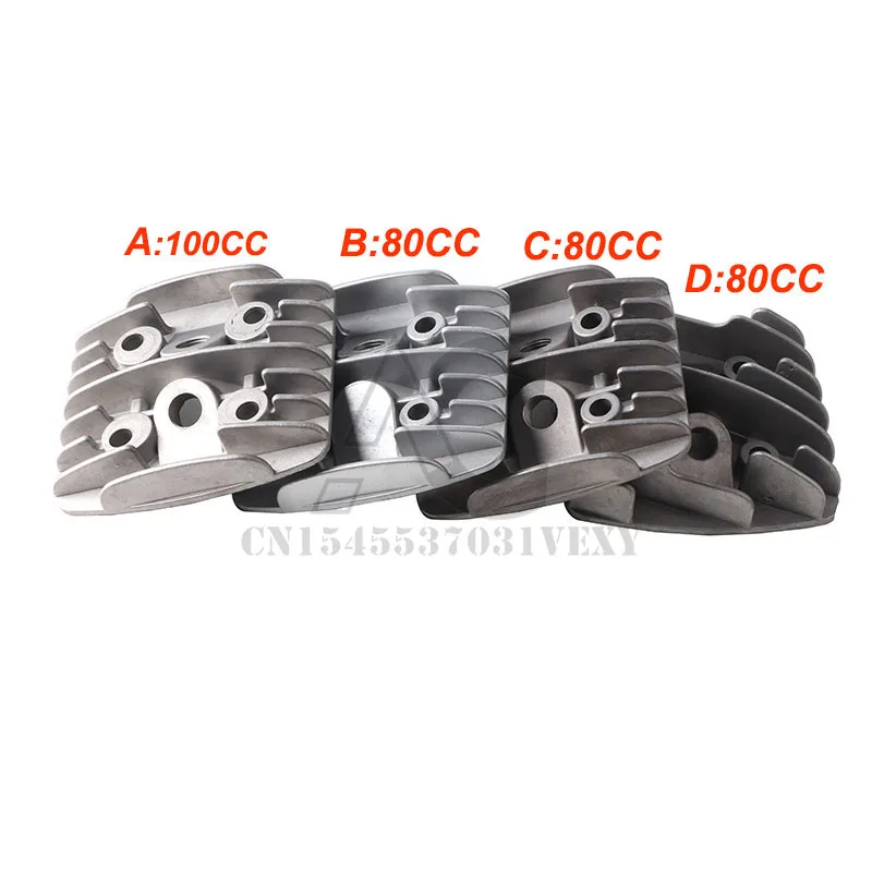 Nowa głowica cylindra rowerowego do PK80/LD80/LD90 - 80cc lub 100cc akcesoria rowerowe z napędem gazowym