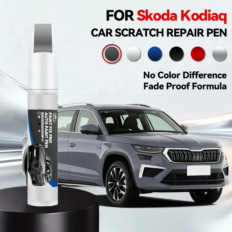 

Ручка-корректор для ремонта лакокрасочного покрытия Skoda Kodiaq 2016-2025 NS, средство для удаления царапин, аксессуары для авто, черный, белый, R