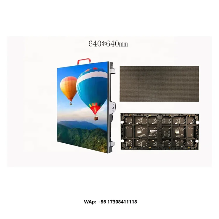 Led Marketing Displays Panel Indoor P2 Led Display 160*320mm Full Color Flexible