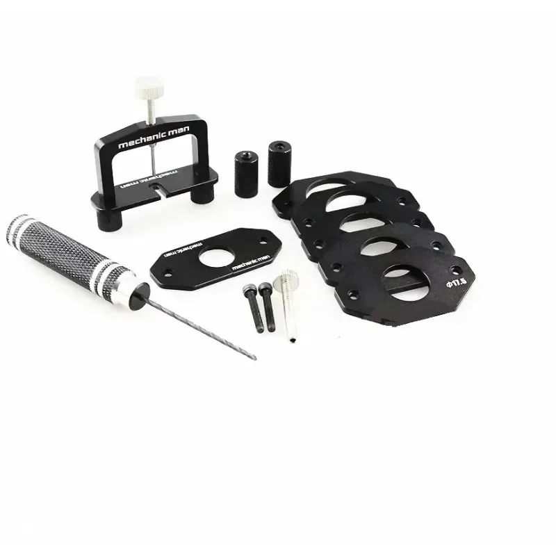 ل Tamiya Mini 4WD نموذج سيارة ميكانيكي رجل عجلة ثقب لكمة الحفر محور عجلات أداة إزالة الصواميل مجتذب