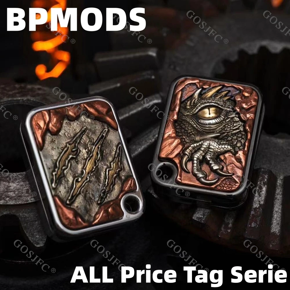 BPMODS All Price Tag Serie PEI PEEK PMMA Resin Mechanical Fidget Slider Stress Relief Toys Relieves Anxiety Adult Push Slider