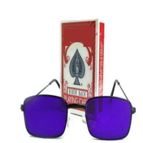 Reader Sunglasses Special Mark + Deck Marked Cards Red Bycicle Cards Magic Props Magician Decks Prediction Perspective Prophecy