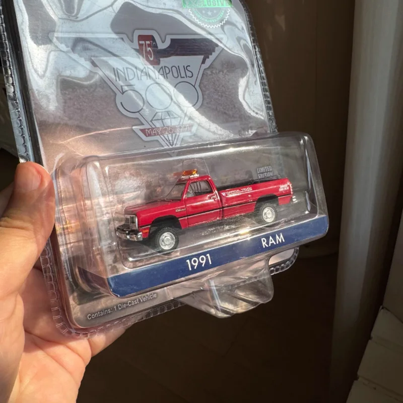 

Литой под давлением Greenlight, масштаб 1:64, пикап 1991, классическая модель автомобиля из сплава, готовый продукт, имитация игрушек, коллекция подарков, статическая модель