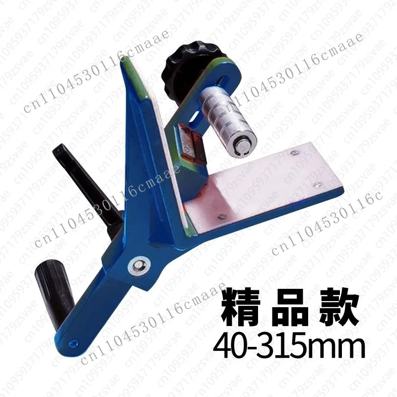 Pipe Chamfering Device Pipe Orifice Rounding Chamfering Trimming Knife 63/160 PVC/pe Pipe Deburring