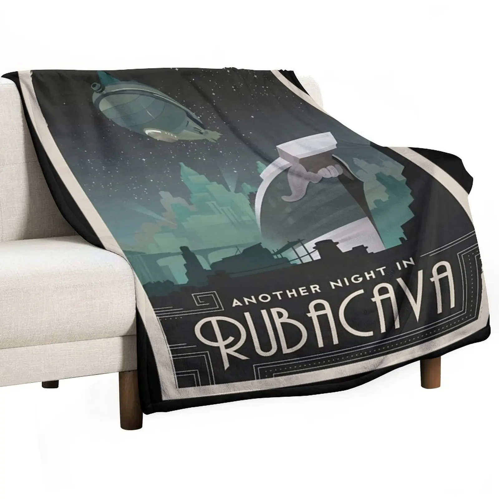 

Grim Fandango Travel s - Rubacava Throw Blanket For Decorative Sofa Personalized Gift warm for winter For Baby Blankets