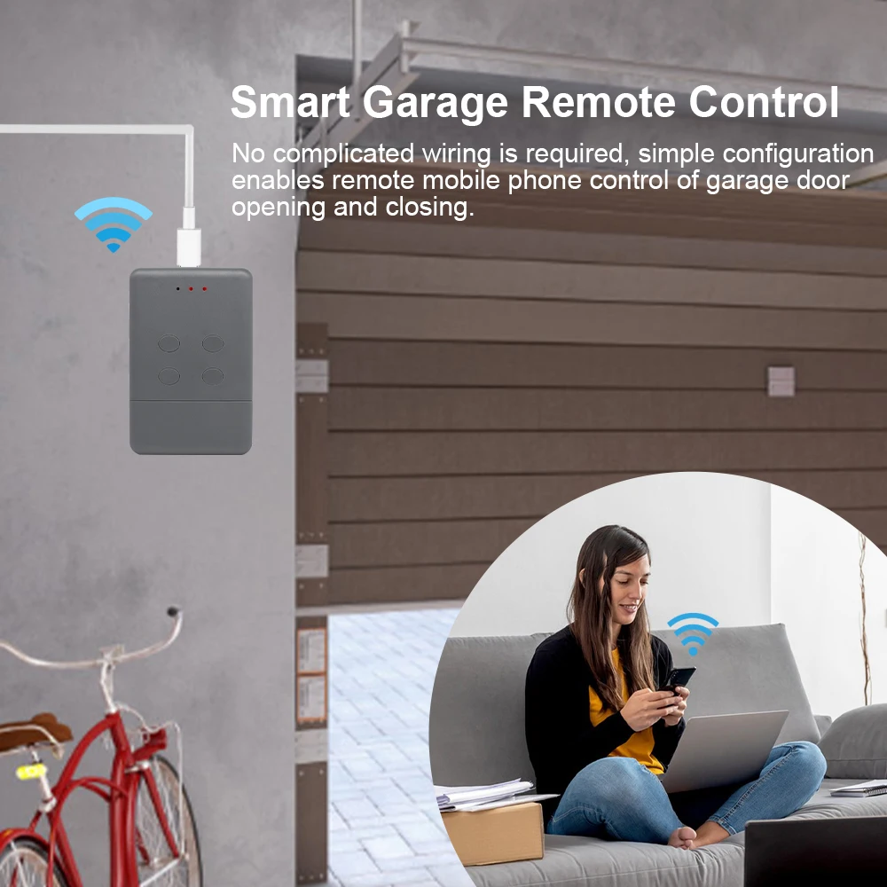 Tuya APP Control HORMANN Умный пульт дистанционного управления для гаражных ворот, совместимый с HSM2 HSM4 868 МГц