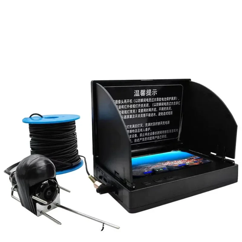 Fish finder underwater camera visual display