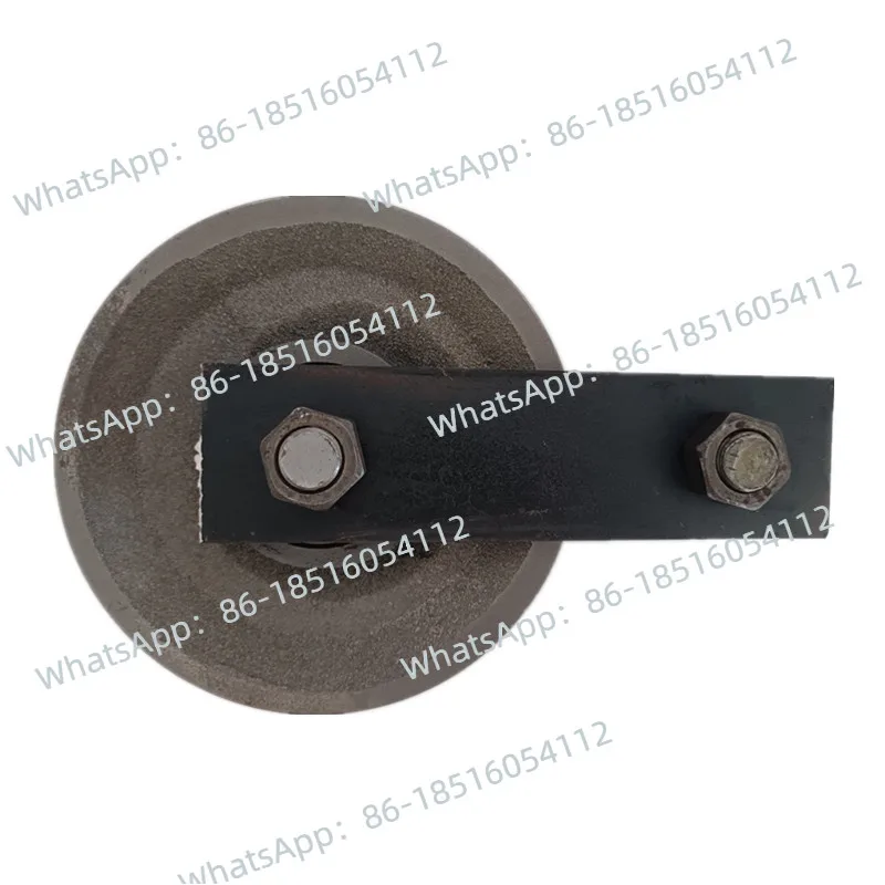 

Construction gantry lift accessories wire rope wheel assembly thickened and weighted wear-resistant splint wheel pulley