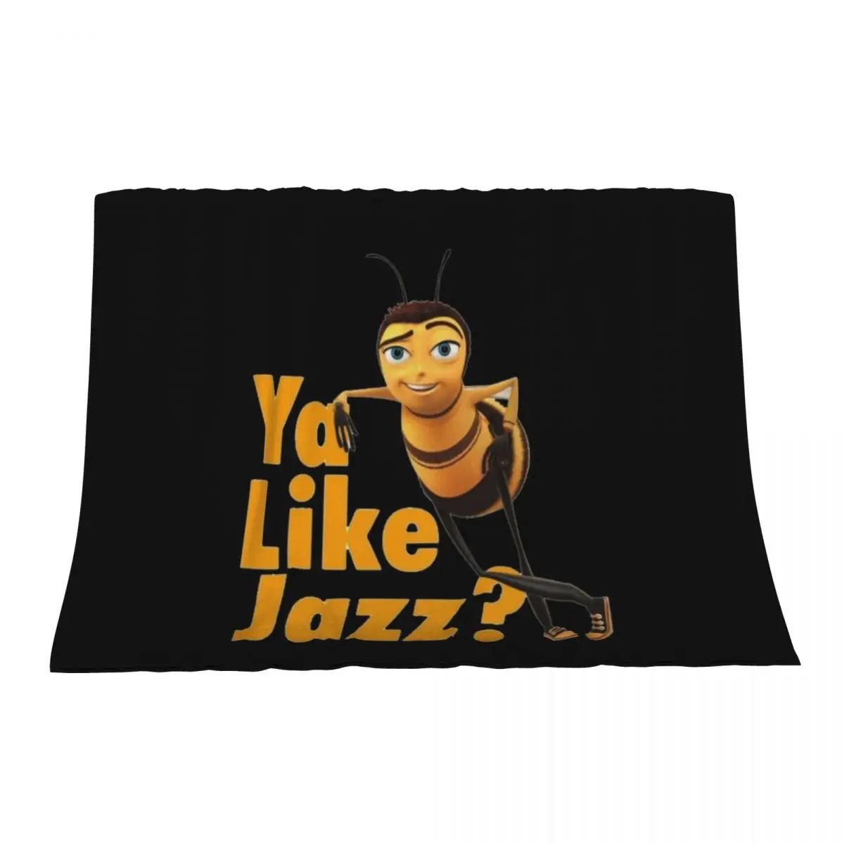 

Ya Like Jazz Bee Throw Blanket for babies heavy to sleep Hairy Blankets