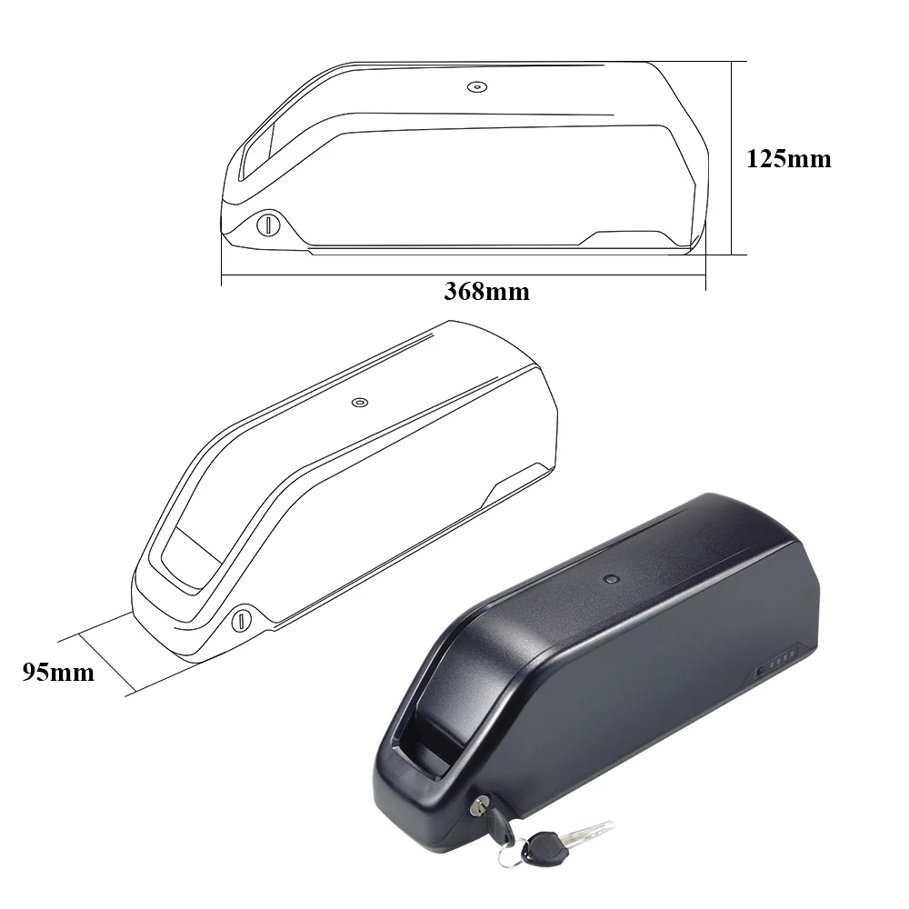 36V 48V 15Ah 20Ah 25Ah Removable Ebike Battery