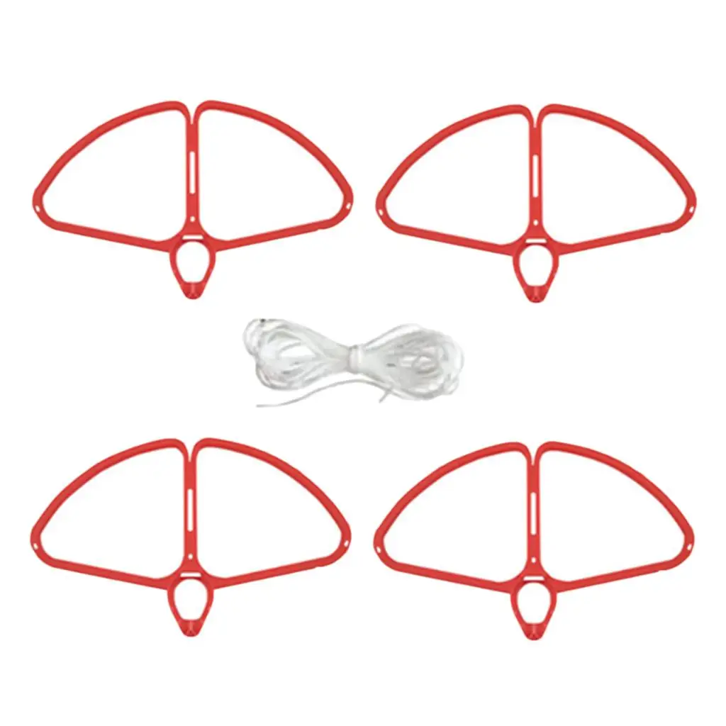 Phantom 4 Propeller Protector Red ABS Quick Mount Drone Protection Case for DJI Phantom 4 Professional