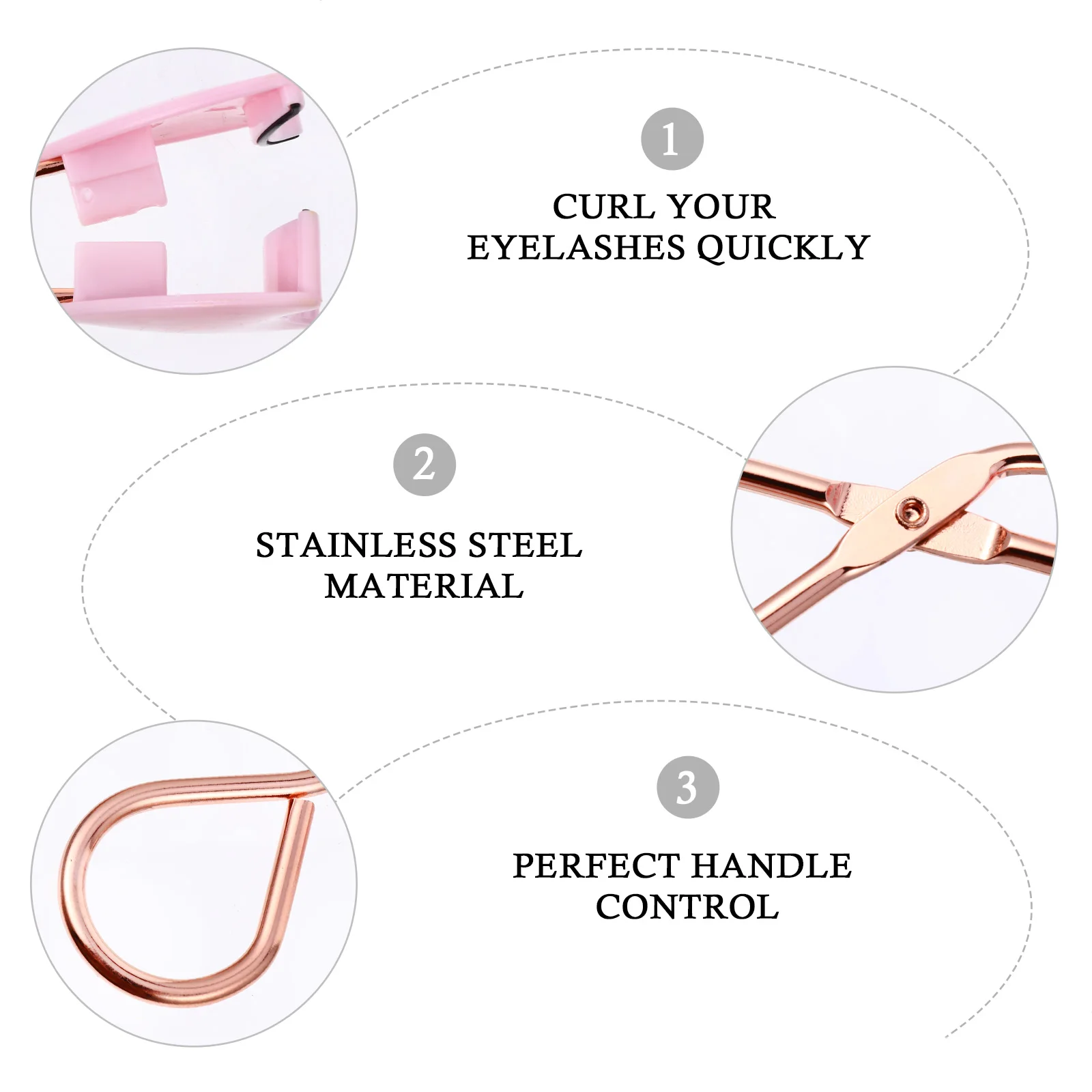 

Professional Makeup Eyelash Curler for Women to Achieve Gorgeous Curved Lashes with Ease Eyelash Curler Makeup Tool