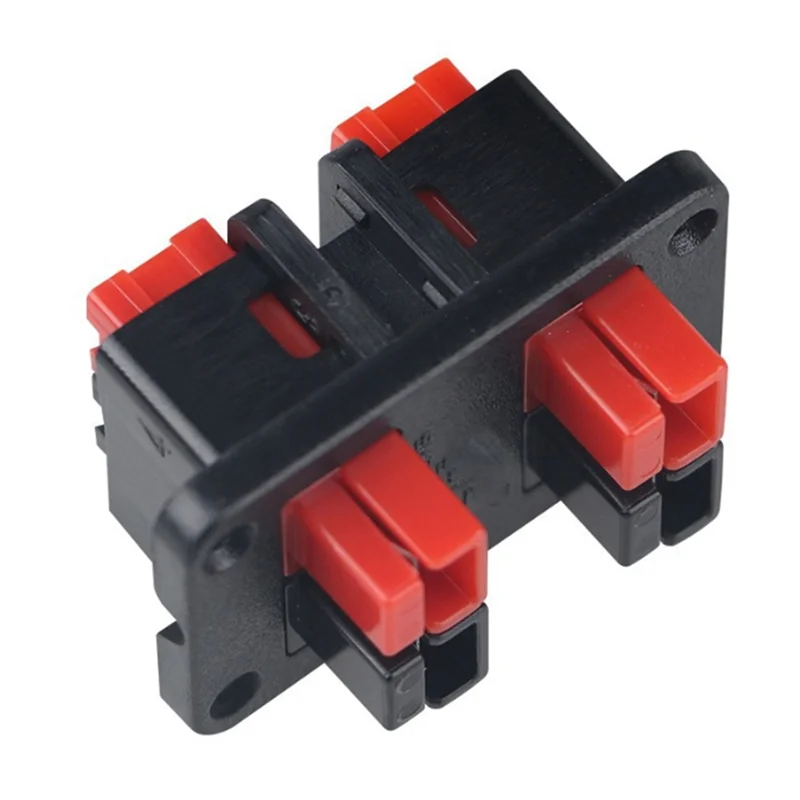 A37T-For Anderson Plug Connector Fixed Mounting Bracket Panel 45A 600V 2Pcs Power Plug Cable Connectors Power Plug