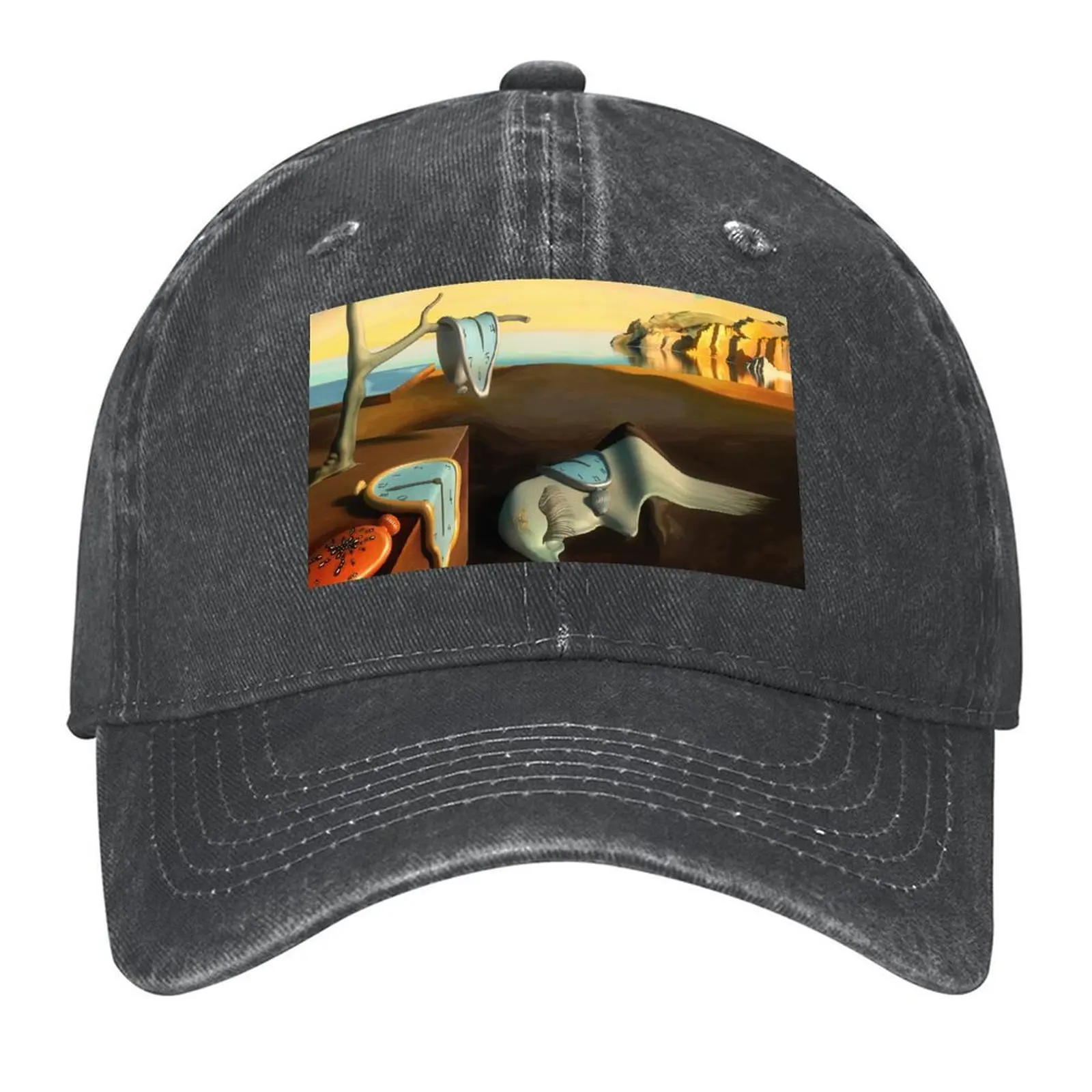 

Persistence of Memory Baseball Cap western Hat Luxury man cap Hip Hop tea Hat Girl Men's