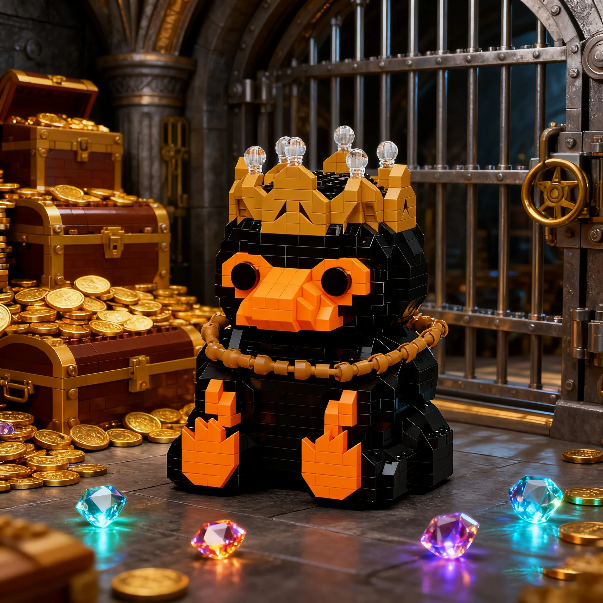 Fantastic Beat Niffler Building Blocks Harry Potter Magic World Assembly 3D Model Mini Bricks Figure Toys For Kid Gift