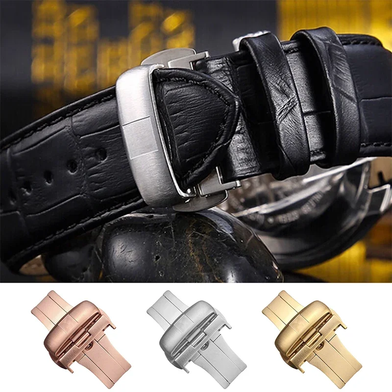 20 مللي متر/22 مللي متر زر الضغط 316L الفولاذ المقاوم للصدأ نشر المشبك ل تيسو T035 617 627 439 210 207 حزام الساعات مشبك 20/22 مللي متر مشبك #2