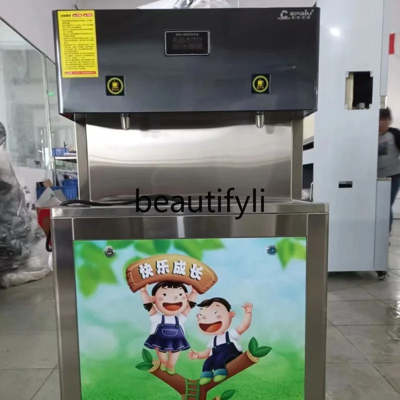 Kindergarten care direct drinking water machine stainless steel energy saving automatic filtration