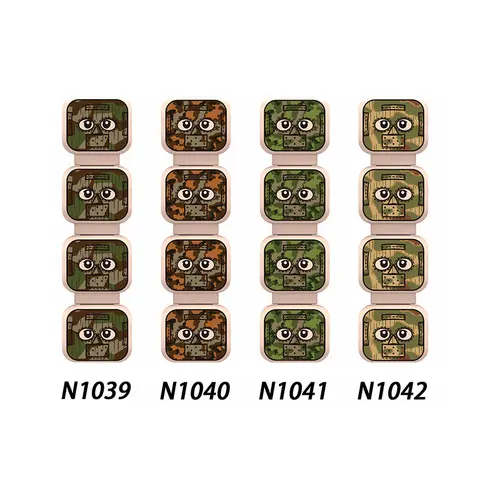 एमओसी सिटी हेड फेस पार्ट्स एक्सेसरीज़ बिल्डिंग ब्लॉक्स कंकाल घायल सैनिक भूत अभिव्यक्ति हैलोवीन मिनी ईंटें खिलौने उपहार top 8 best sales लेगो सिर - №8