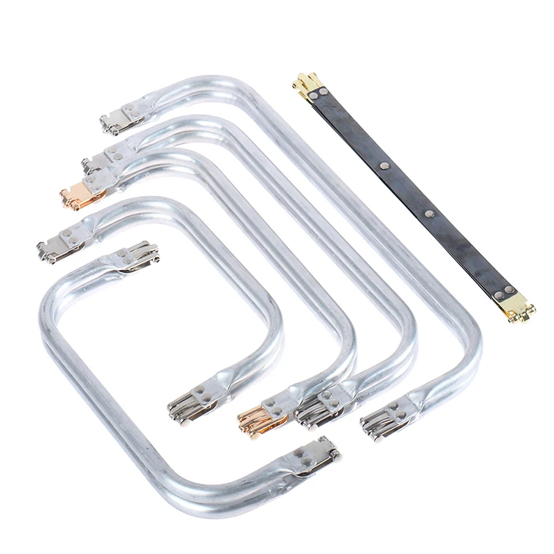 امرأة طبيب محفظة الإطار المعدني الألومنيوم أنبوب الإطار حقيبة مقبض حقيبة صغيرة أجزاء #5