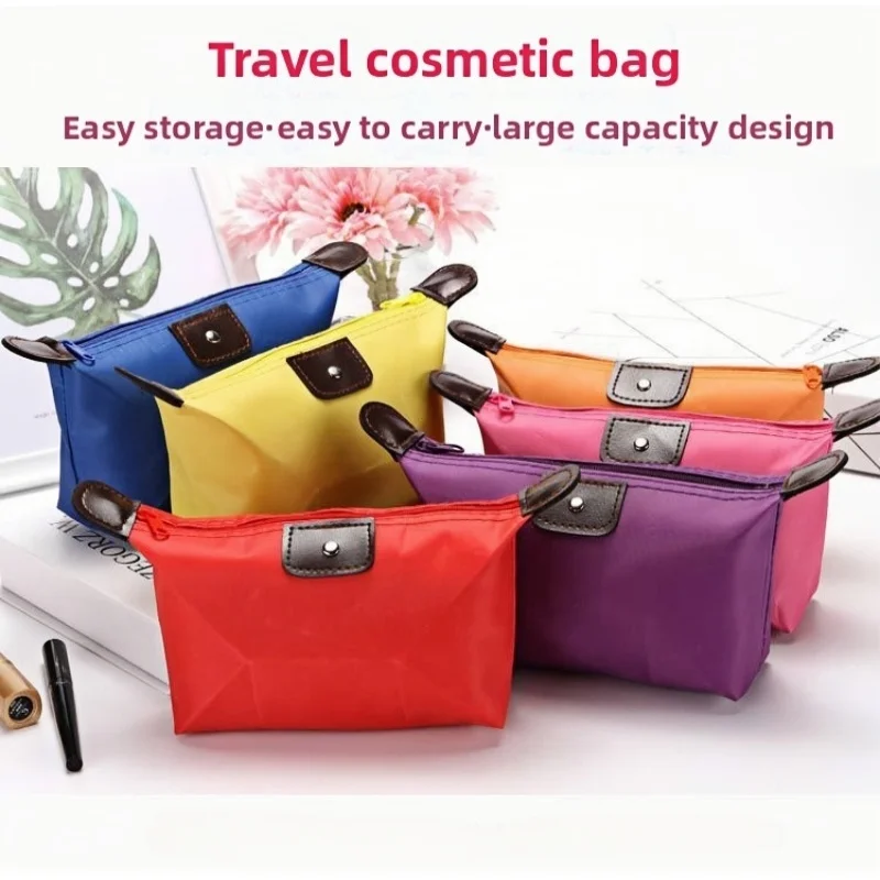 

Красочные водонепроницаемые новые дорожные сумки для хранения, простые мини-милые сумки-тоут для туалетных принадлежностей, кошельки, портативная косметичка для женщин