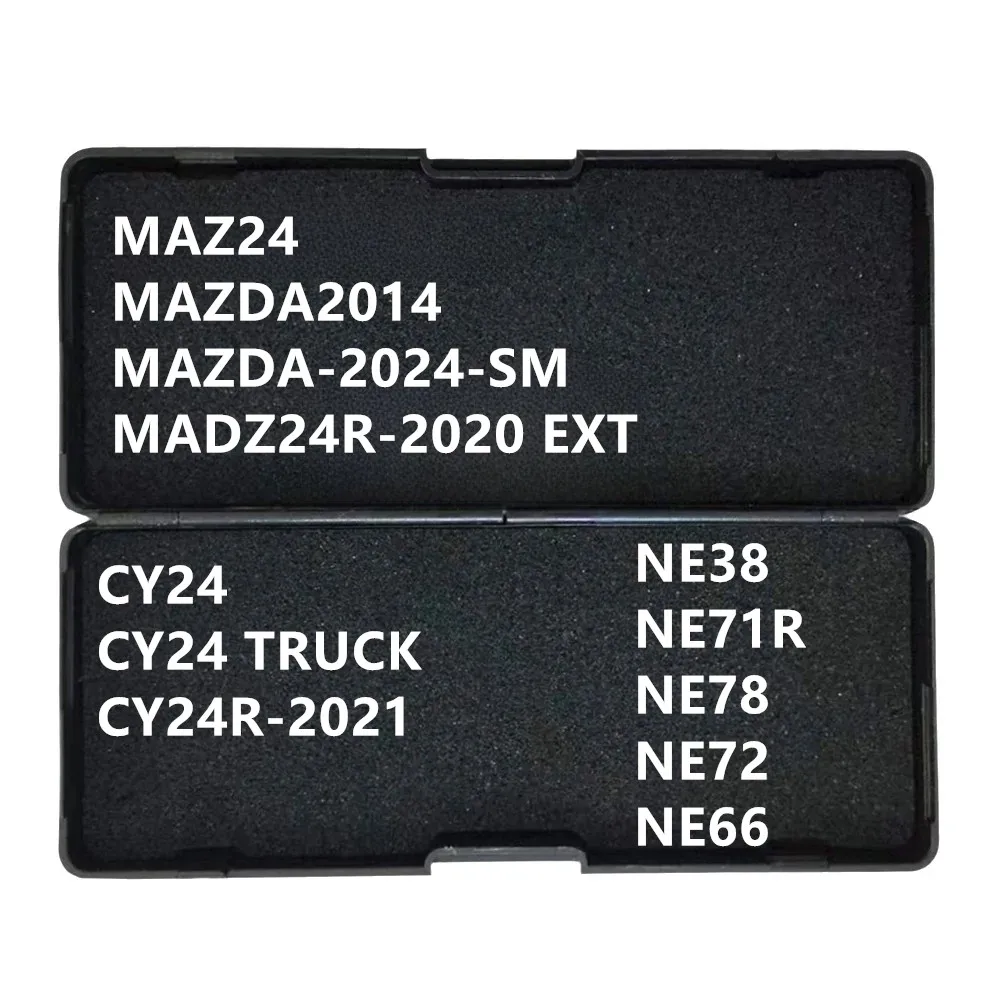 LISHI TOOLS MAZ24 MAZDA2014 MAZDA-2024-SM, MADZ24R-2020 EXT, CT24 ,CY24 TRUCK ,CY24R-2021, NE38   NE71R   NE78   NE72   NE66