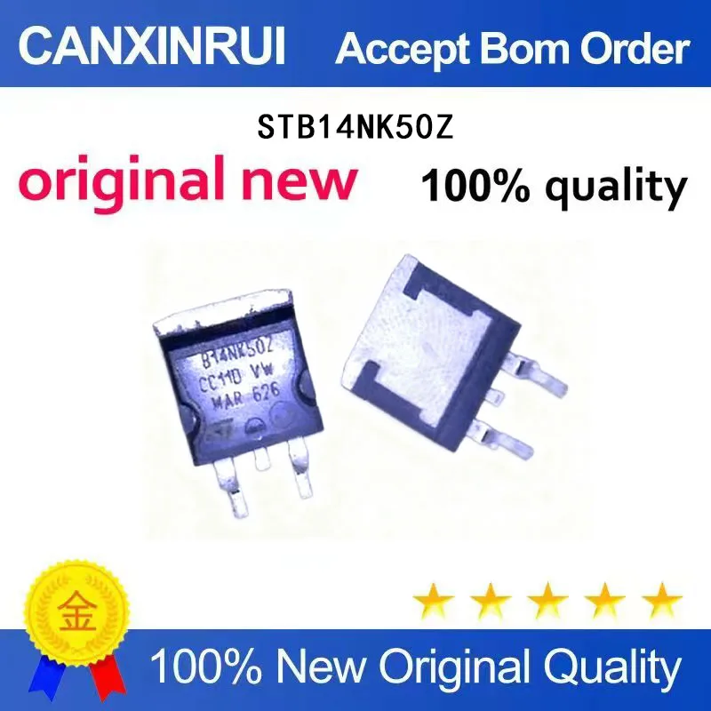 (5-100 Pieces) STB14NK50Z B14NK50Z TO-263 brand new in stock