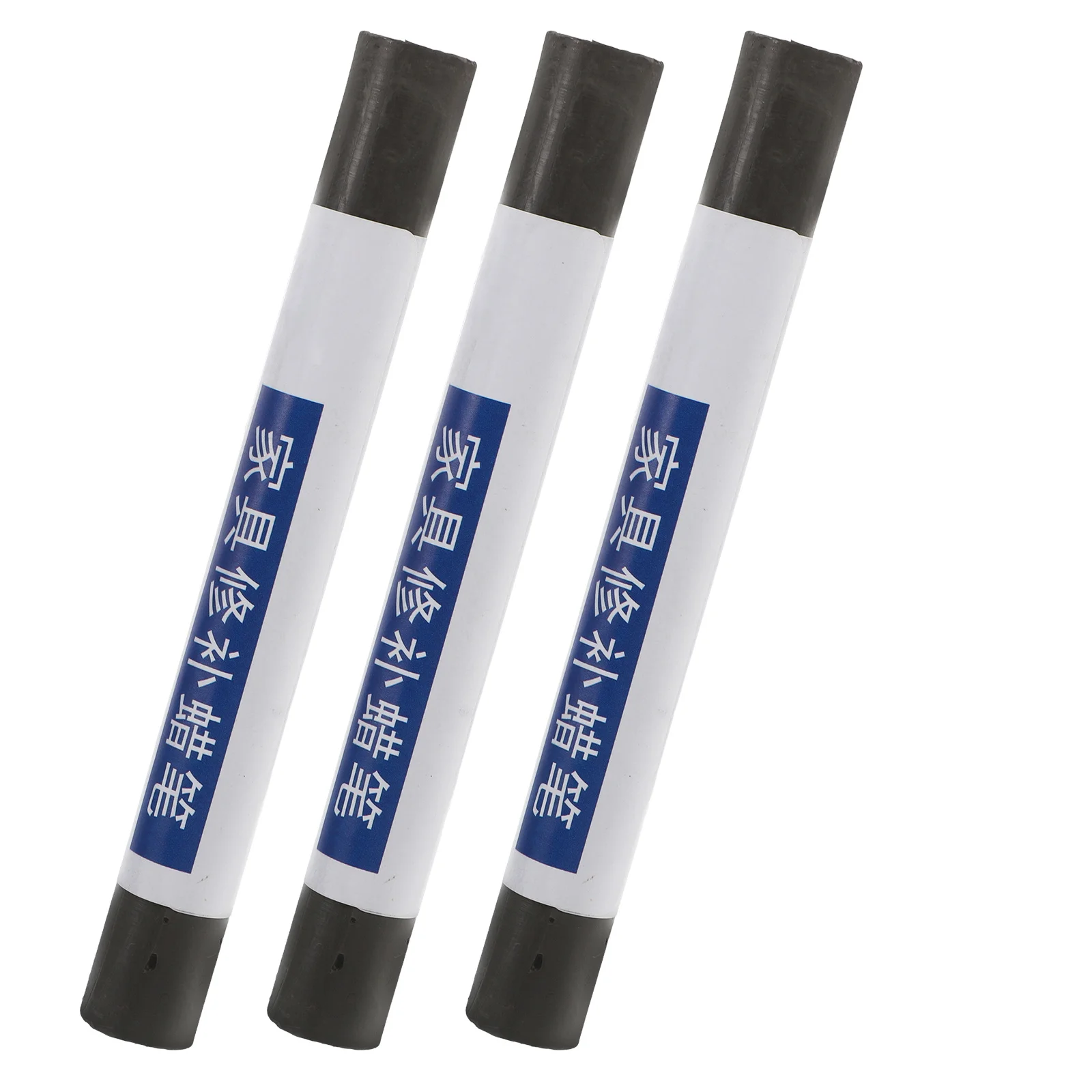 

3Pcs Furniture Repair Wood Markers Wax Sticks for Scratch Nail Hole Repair Wood Floors Tables Desks Putty Fill Stick,