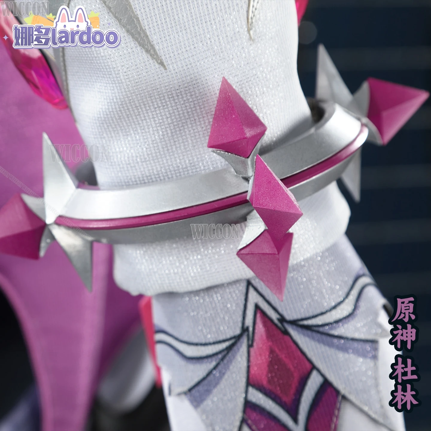 جينشين إمباكت دورين أزياء تنكرية شعر مستعار صغير دورين زي السراويل الجناح القرن هالوين كرنفال الزي نافيداد كوميك كون #4