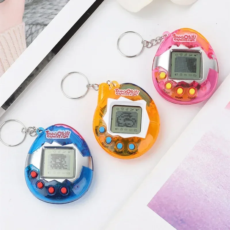 1pc animali domestici elettronici trasparenti anni '90 nostalgici 168 animali domestici in uno Virtual Cyber Digital Pet Toys Pixel Funny Play Toys