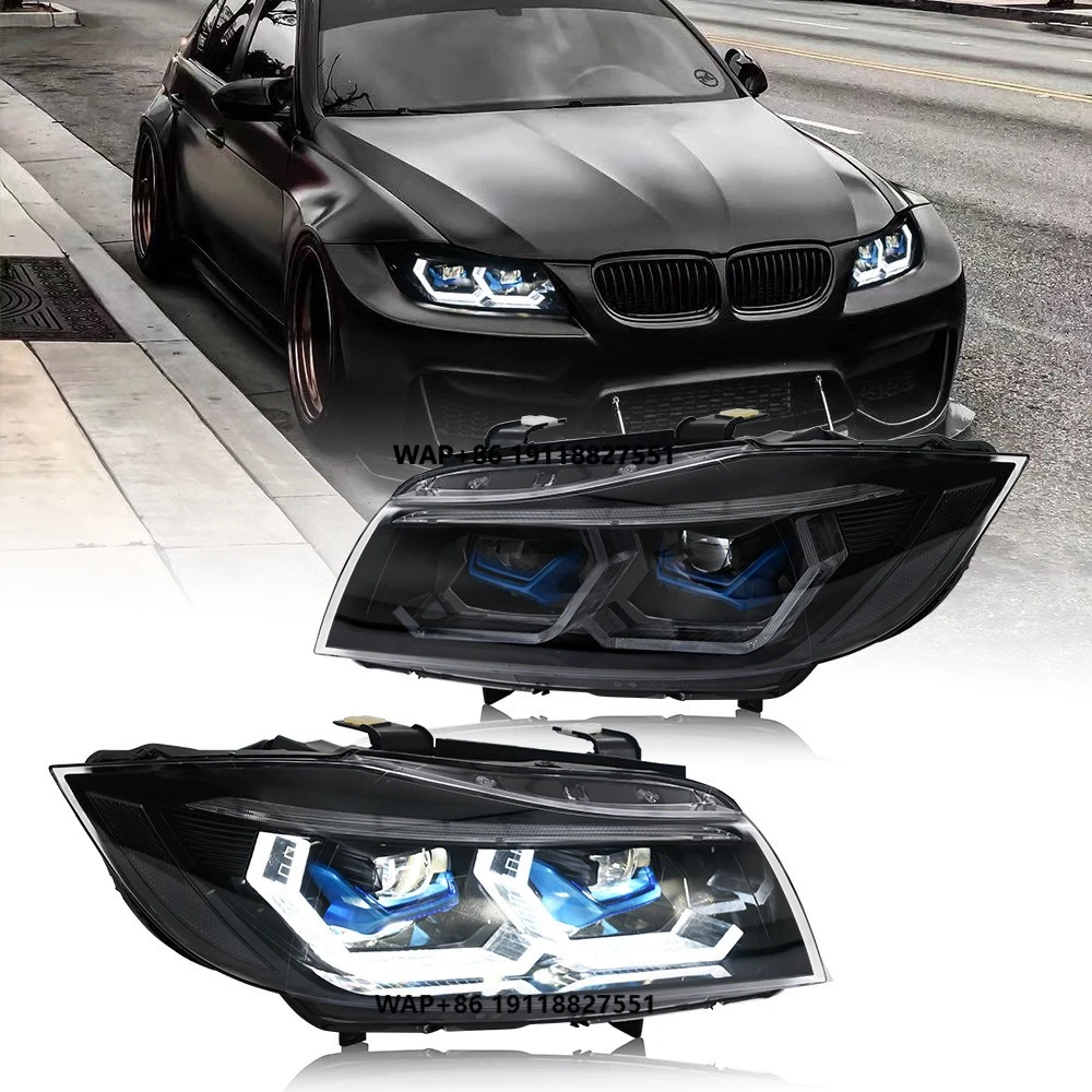 

Factory Best Version 12V New 6000K LED Headlight Assembly Xenon Halogen Headlights for E90 2005-2012