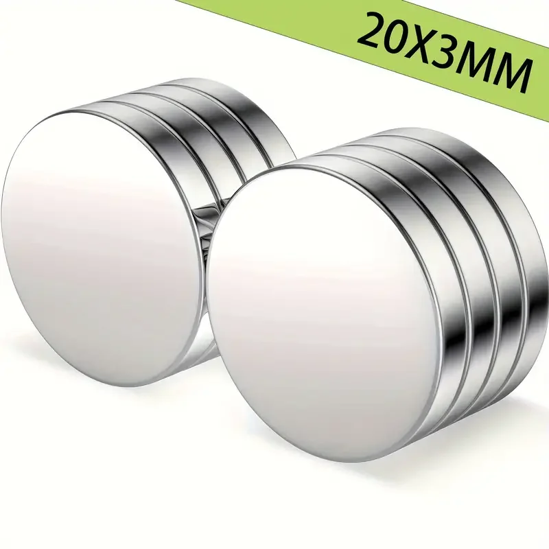 Small Magnets, Neodymium Magnet, Rare Earth Magnets, Strong Thin Magnets, 3x20mmRound Durable Small Magnets For Fridge