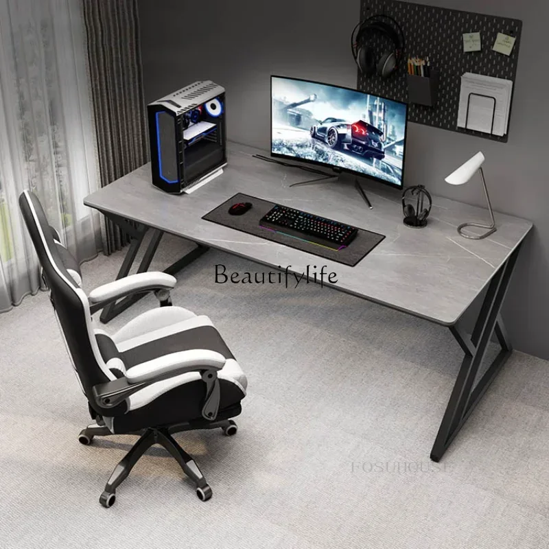 

Simple Home Furniture Computer Desks Bedroom Study Learning Writing Desktop Table Light Luxury Student Dormitory