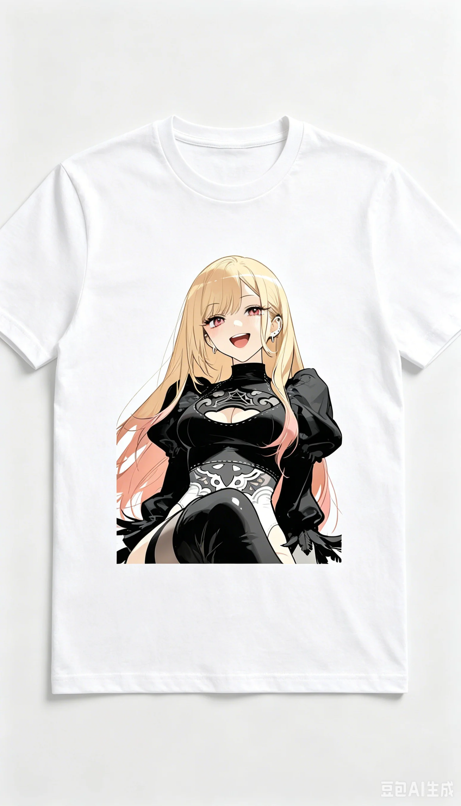 Camiseta Marin Kitagawa My Dress Up Darling 2B Cosplay Anime com estampa gráfica, gola redonda, manga curta, confortável, para mulheres e homens