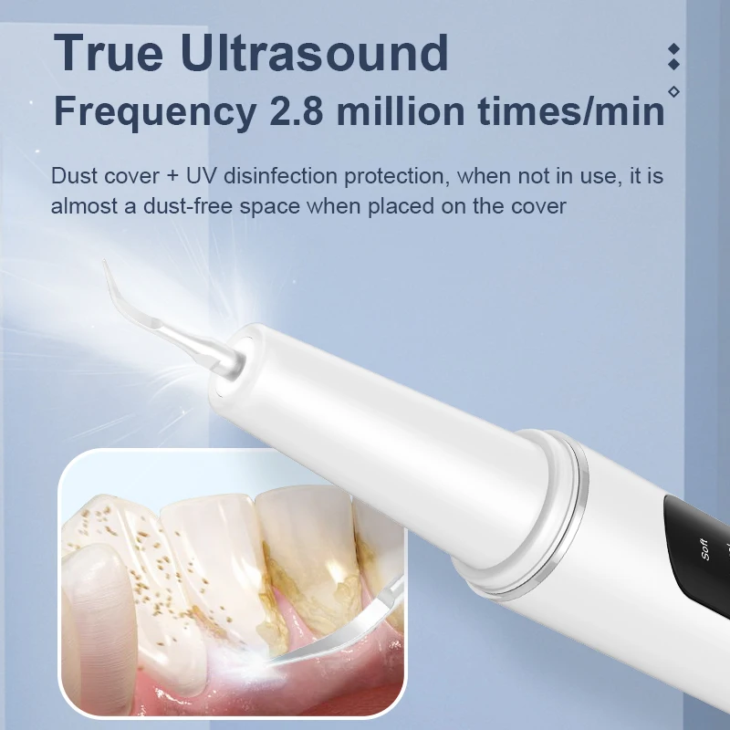 لاسلكي الترا سونيك مبيضة أسنان للأسنان الجير وصمة عار التفاضل والتكامل مزيل الكهربائية سونيك الأسنان البلاك الأنظف إزالة الحجر