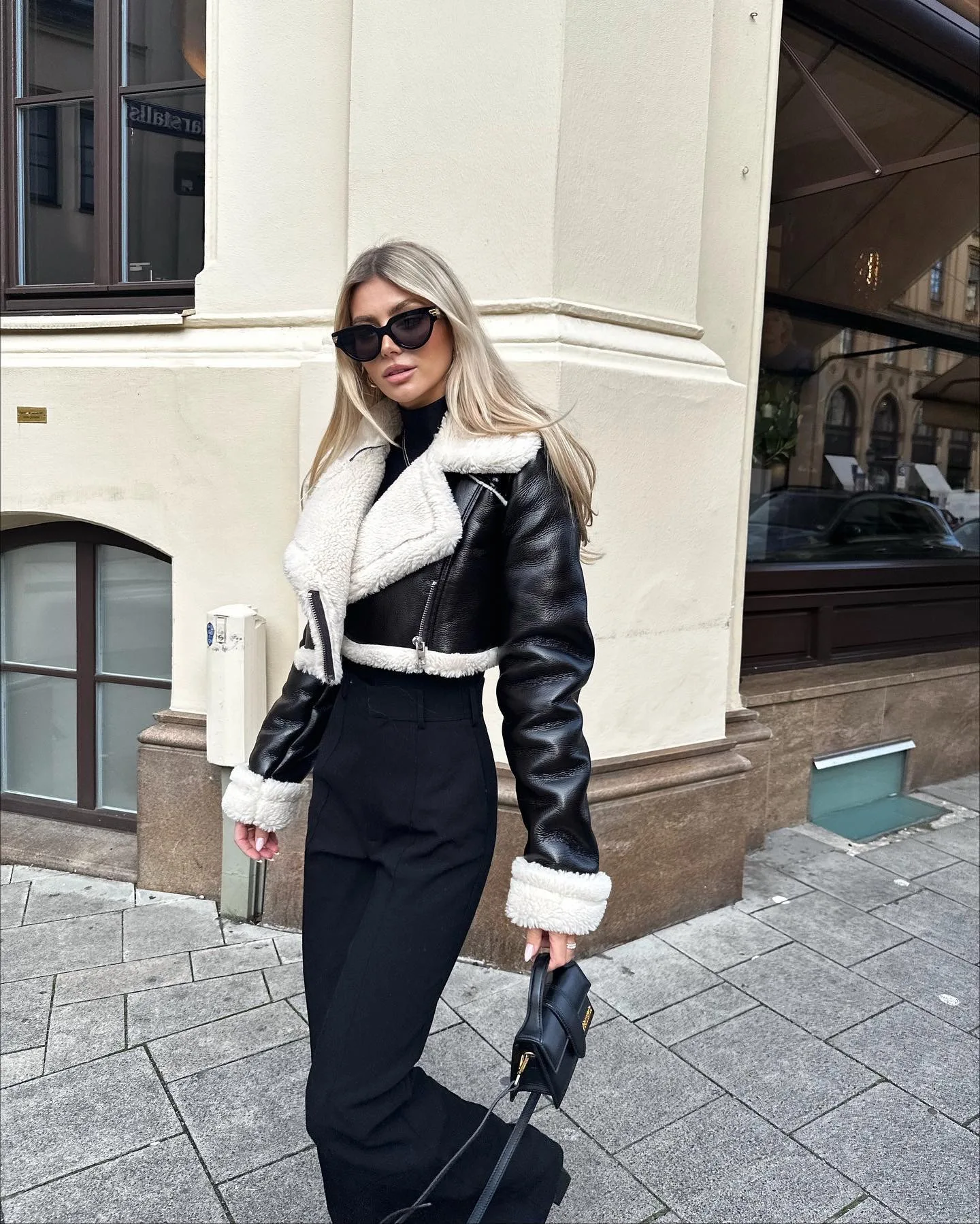 2023 autunno inverno giacca in pelle da donna cappotto moda Vintage cerniere Faux Leathers Casual semplice fresco corto morbido cappotti caldi