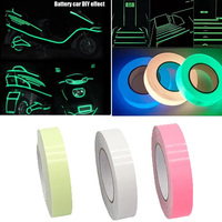 1/3/5pcs Waterproof Luminous Tapes Self Adhesive Warning Tapes 3m Night Vision Glow in Dark Safety Home Garden Decoration
