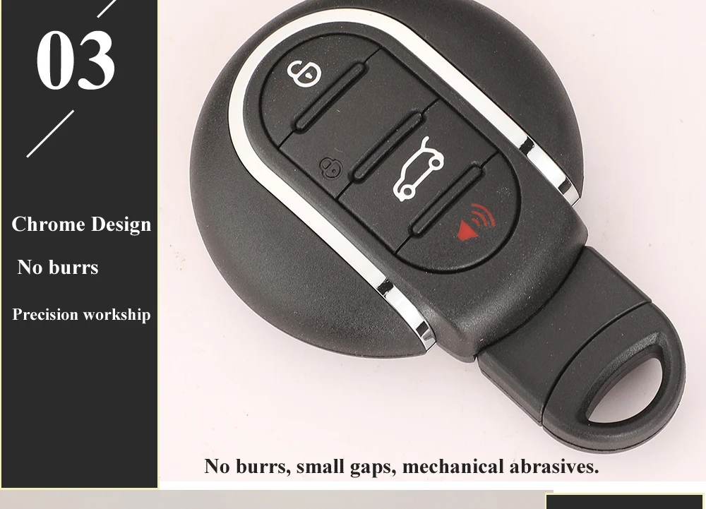 Jingyuqin 3/4BTN Smart Remote Auto Schlüsselanhänger 315 MHz 434 MHz ID49 für BMW Mini Cooper Countryman Clubman F-Serie F55 F56 2015-2018 – Detail 7